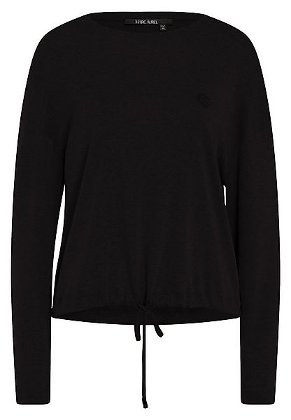 MARC AUREL Langarmshirt mit Kordel zum binden günstig online kaufen