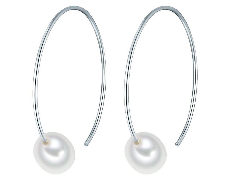 Valero Pearls Perlenohrringe silber, mit Süßwasser-Zuchtperlen günstig online kaufen