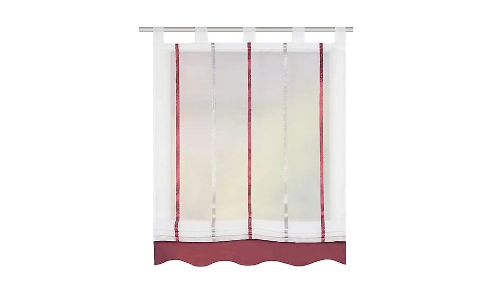 HOME Wohnideen Raffrollo   ¦ rot ¦ Maße (cm): B: 100 H: 140 Gardinen & Roll günstig online kaufen