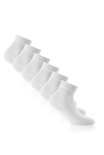 Rohner Socks Socken Tagessocke Sneaker Basic Plus weiss - 3 Paar günstig online kaufen