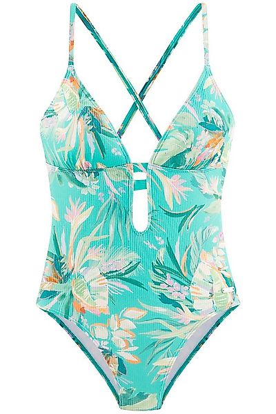 Venice Beach Badeanzug Sandra in modischer, leicht glänzender Rippware günstig online kaufen