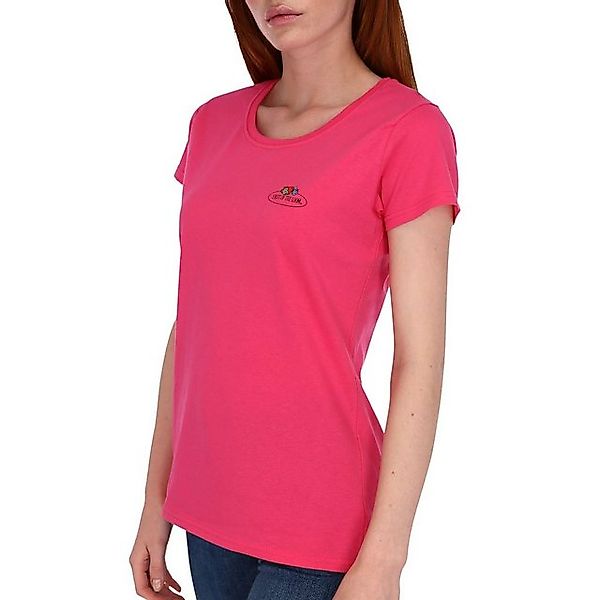 Fruit of the Loom Rundhalsshirt Damen T-Shirt mit Vintage-Logo günstig online kaufen