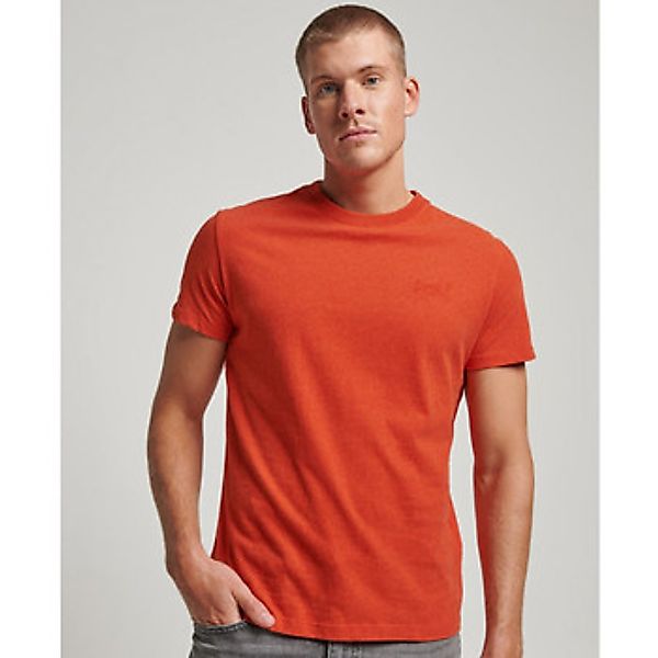 Superdry Rundhalsshirt "Organic Cotton Essential Logo T-Shirt" günstig online kaufen