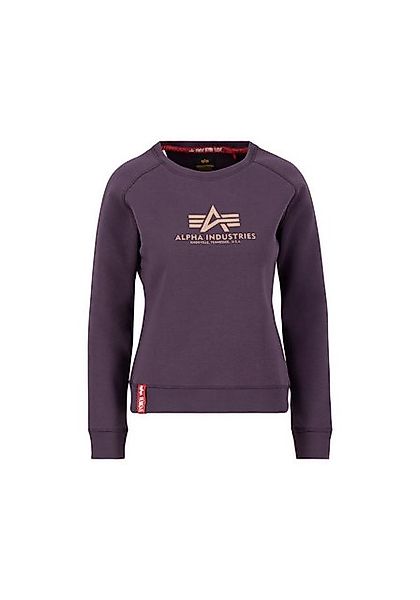 Alpha  Sweatshirt New Basic Sweater Women - Plum günstig online kaufen