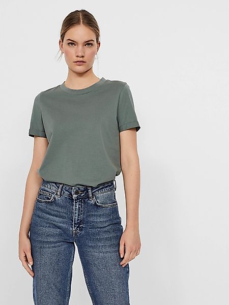 Vero Moda T-Shirt VMPaula (1-tlg) Plain/ohne günstig online kaufen