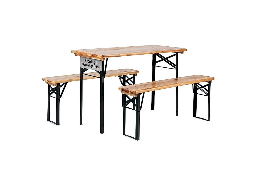 Stagecaptain Bierzeltgarnitur Hirschgarten BB-117 Sitzgarnitur 117 cm Länge günstig online kaufen