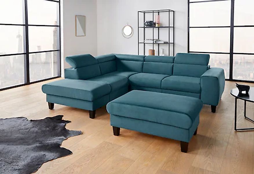 COTTA Polstergarnitur »Morven L-Form«, (Set), Set bestehend aus: Ecksofa mi günstig online kaufen