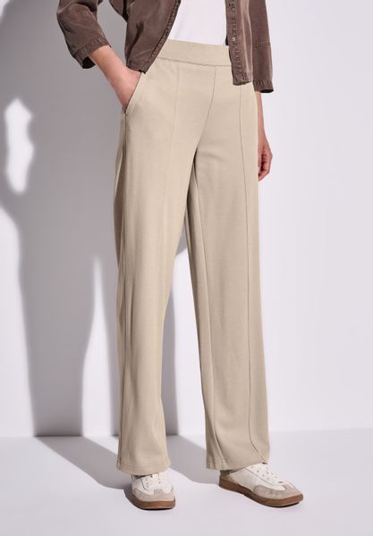 STREET ONE Stoffhose Sommerhose mit seitliche günstig online kaufen