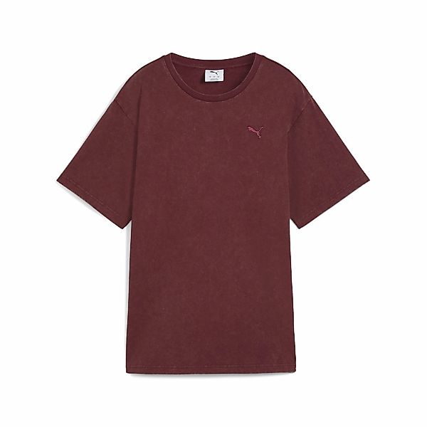 PUMA T-Shirt "Essentials Elevated Relaxed Wash T-Shirt Damen" günstig online kaufen