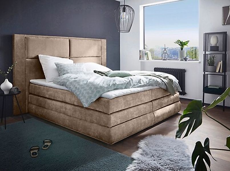 COLLECTION AB Boxspringbett Copenhagen, inklusive Bettkasten und Topper, wa günstig online kaufen