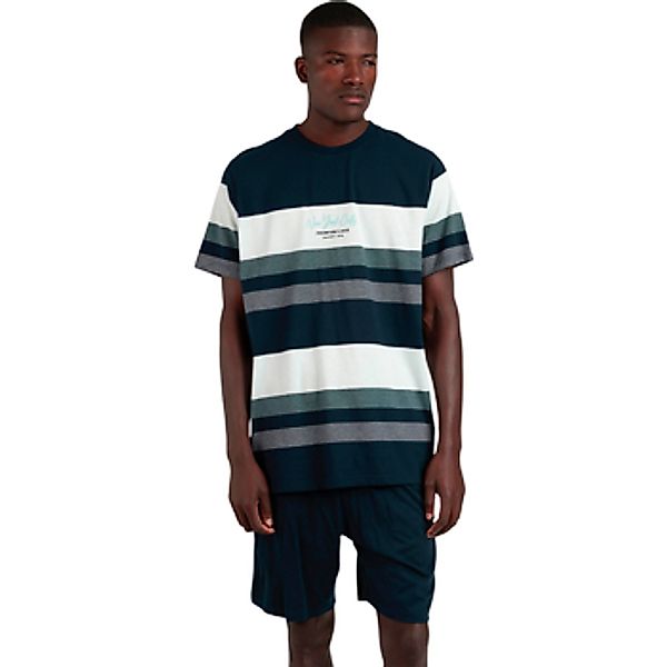 Admas  Pyjamas/ Nachthemden Pyjama Shorts T-Shirt New York City günstig online kaufen