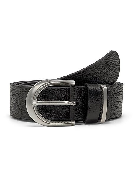 TOM TAILOR Ledergürtel Belts TTSANDRA Ledergürtel mit abgerundeter Dornschl günstig online kaufen