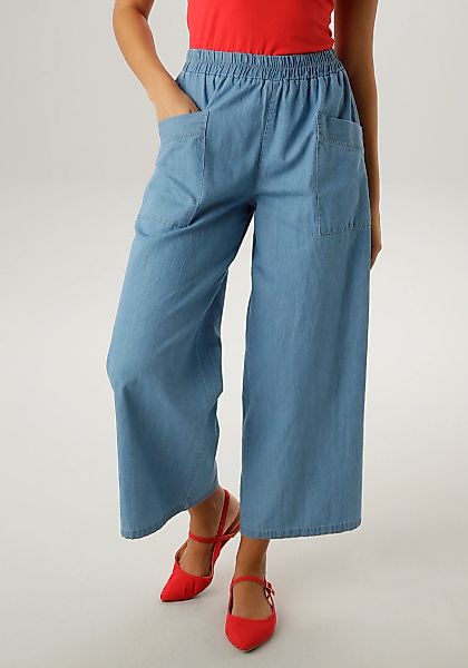 Aniston SELECTED 7/8-Jeans weiter Oberschenkel und der weiter Beinverlauf - günstig online kaufen