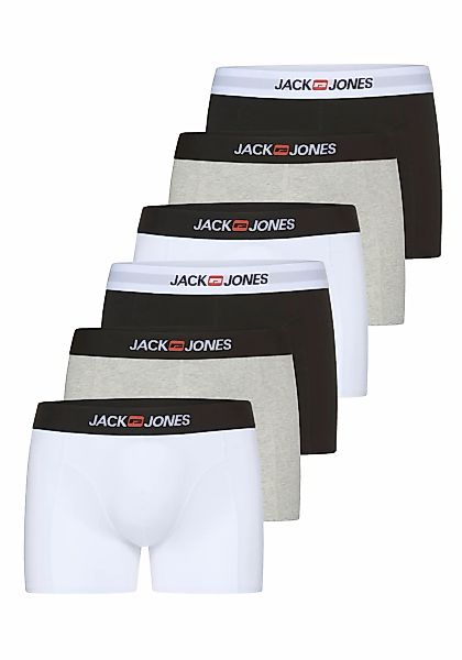 Jack & Jones Trunk "JACOLD – Boxershorts mit farbigem Bund im 6er-Pack" Pac günstig online kaufen