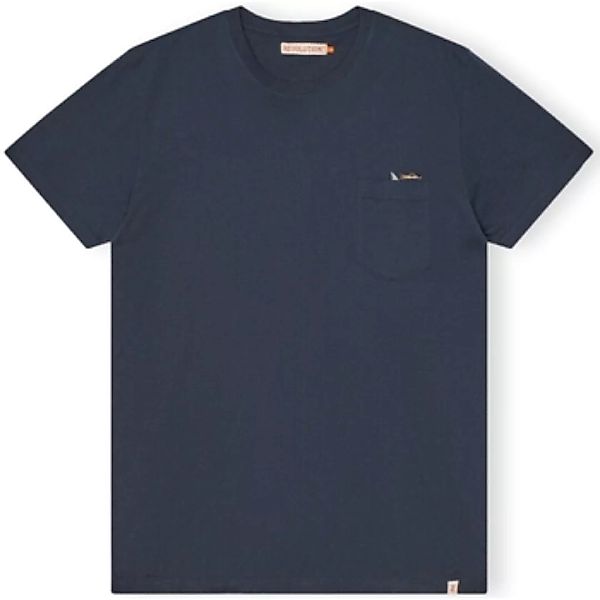 Revolution  T-Shirts & Poloshirts T-Shirt Regular 1365 SHA - Blue günstig online kaufen