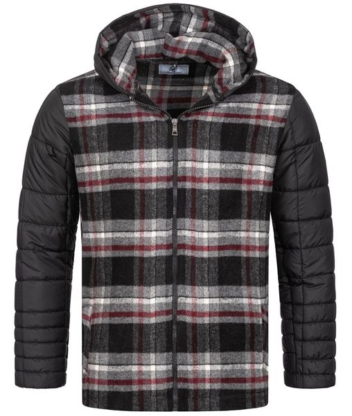 Rock Creek Steppjacke Herren Flanelljacke mit günstig online kaufen