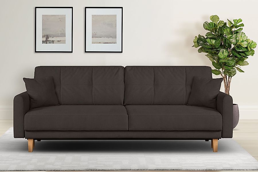 Home affaire 3-Sitzer TRIPLO optionale Schlafsofa günstig online kaufen