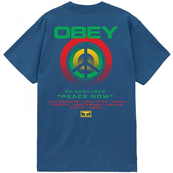 Obey  T-Shirts & Poloshirts peace target günstig online kaufen