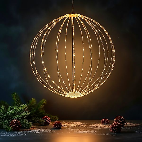 Spetebo LED-Dekofigur Leuchtkugel zum hängen für günstig online kaufen