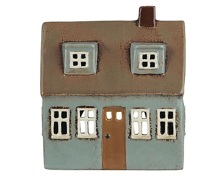 Ib Laursen Teelichthalter Teelichthaus Keramik Deko Licht Haus stimmungsvol günstig online kaufen