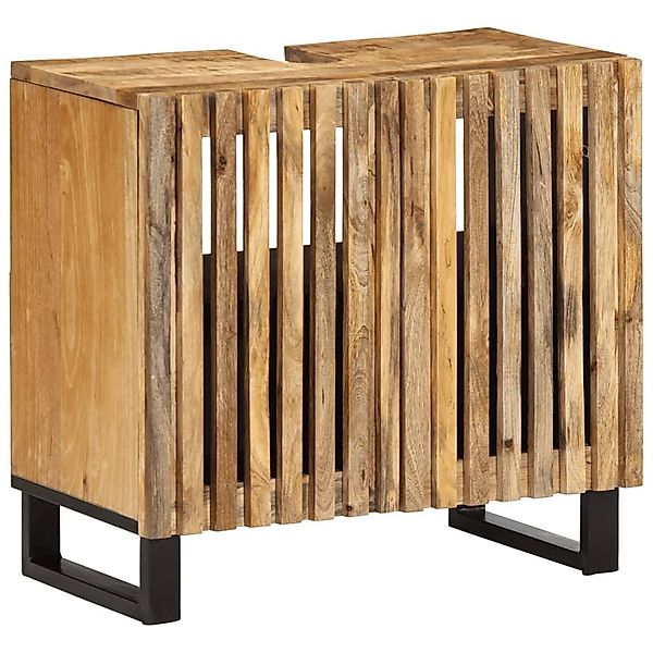 vidaXL Badezimmer-Set Waschbeckenunterschrank 62x34x58 cm Raues günstig online kaufen