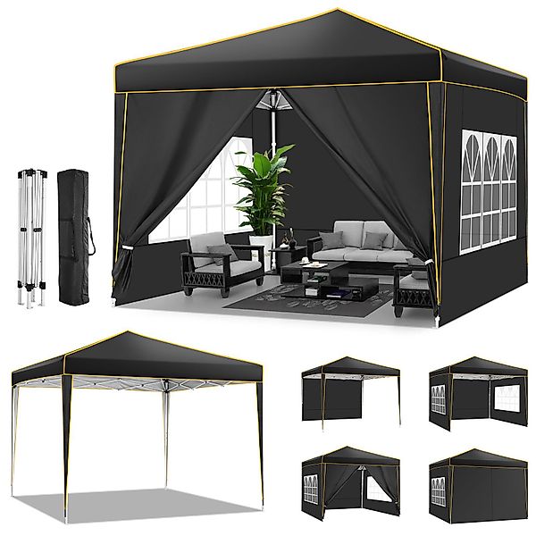 LUCKZON Pavillon 3x3m, Pop Up Pavillon günstig online kaufen