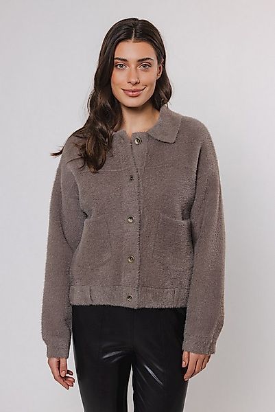 Rino & Pelle Strickjacke BUBBLY mit flauschiger Optik günstig online kaufen