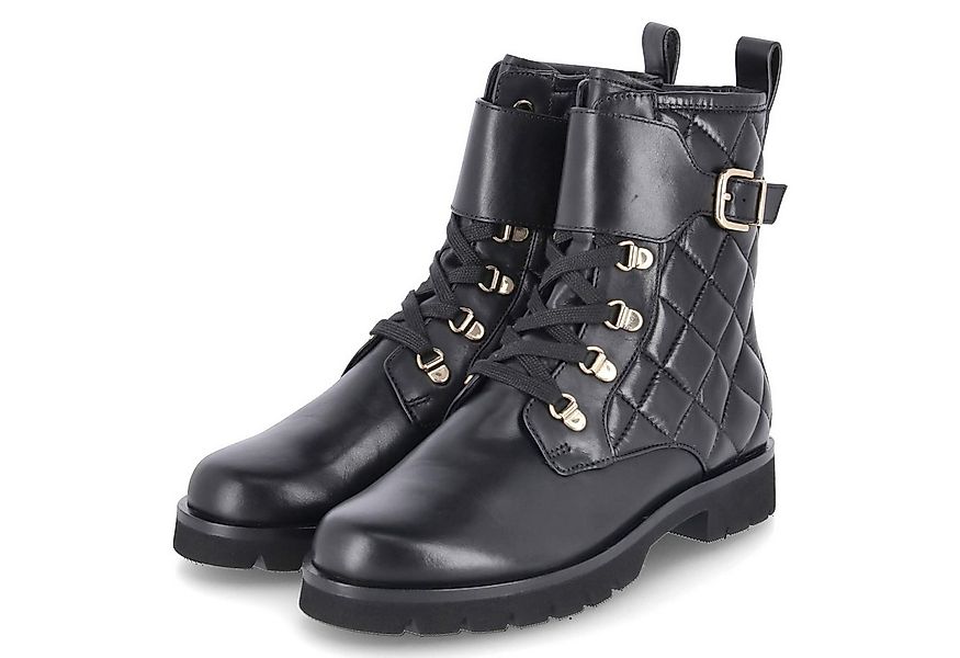 Högl Högl 010154001000 Damen Glattleder schwarz Schnürstiefel günstig online kaufen