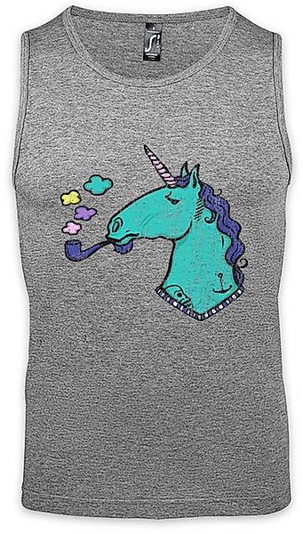 Urban Backwoods Tanktop Smoking Unicorn Ärmelloses T-Shirt Einhorn Comic An günstig online kaufen