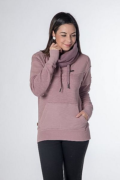 CNSRD Sweatshirt SUNSHINE SWEAT CS Hoher, doppellagiger Kragen mit Draw-Str günstig online kaufen