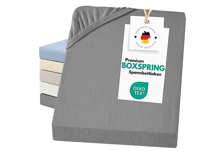 Carpe Sonno Spannbettlaken Boxspringbett Baumwolle 90x200 100x200 140x200 1 günstig online kaufen