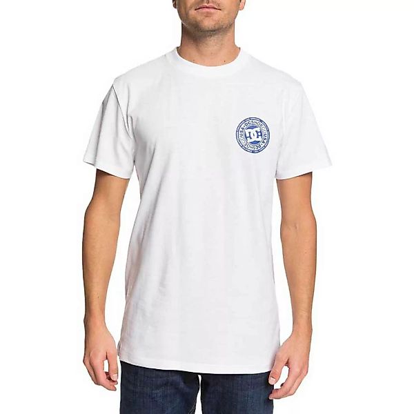 Dc Shoes Circle Star Kurzärmeliges T-shirt XS Snow White / Nautical Blue günstig online kaufen