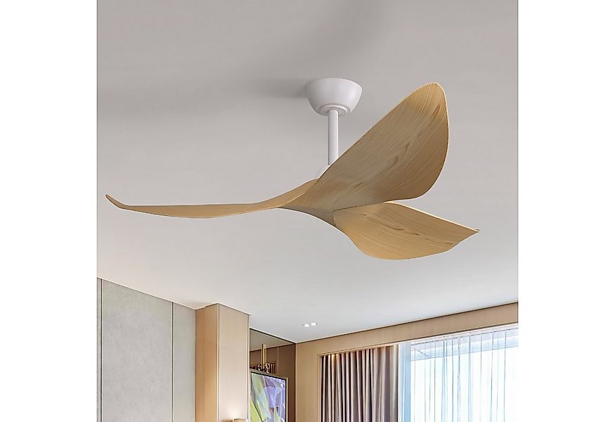 Sofucor Deckenventilator ohne Licht, mit Fernbedienung, 3 ABS-Flügel, DC, 1 günstig online kaufen
