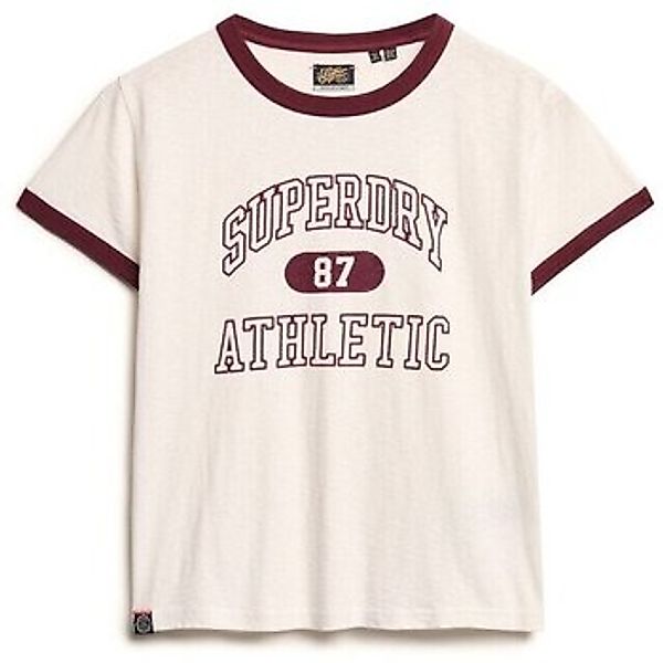 Superdry  T-Shirt T-shirt ajusté femme  Athletic Essentials Ringer günstig online kaufen