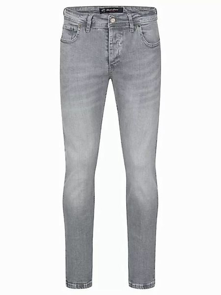 Rock Creek Regular-fit-Jeans Herren Jeans Stonewashed Grau RC-2412 günstig online kaufen