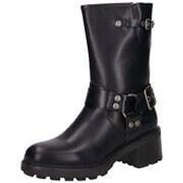 Dockers Biker Boots Damen schwarz günstig online kaufen