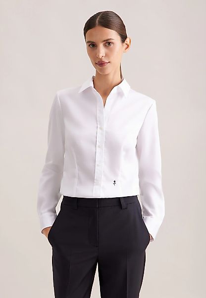 seidensticker Hemdbluse "Schwarze Rose" 1/1 Kragen Uni günstig online kaufen