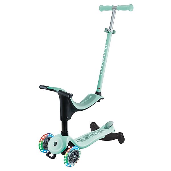 Globber Go-Up Sporty Lights 360 3in1 Aufsitzrad Laufrad Scooter 120/80mm 3- günstig online kaufen