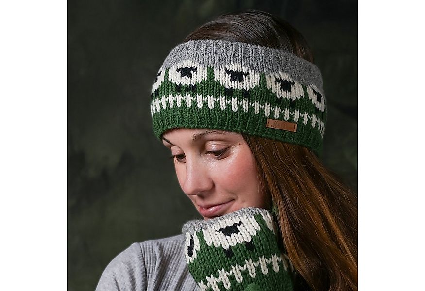 McRon Stirnband Gestricktes Stirnband im Schaf-Design Modell Samira hoher S günstig online kaufen