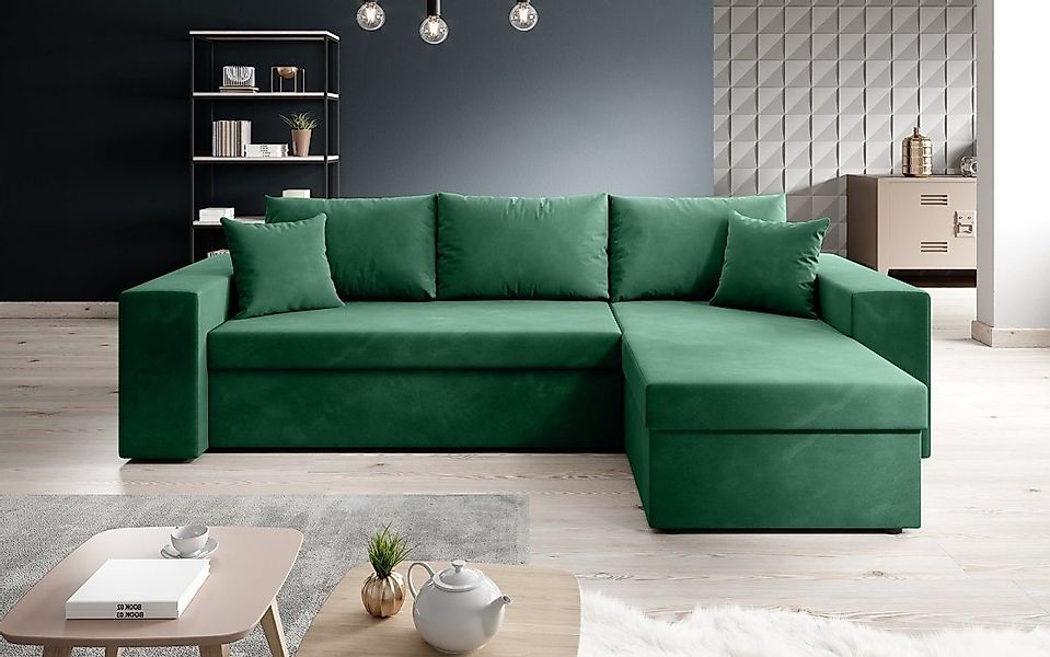 Luxusbetten24 Schlafsofa Designer Sofa Denver, mit günstig online kaufen