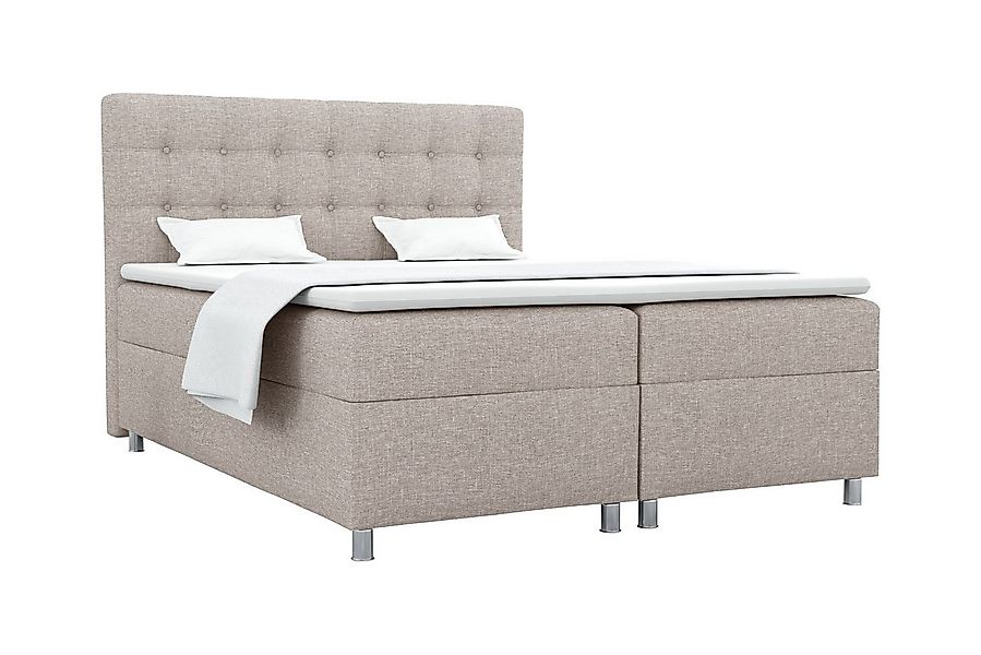 Deine Möbel 24 Boxspringbett BRILL Komplettbett inkl. Bonellfederkernmatrat günstig online kaufen