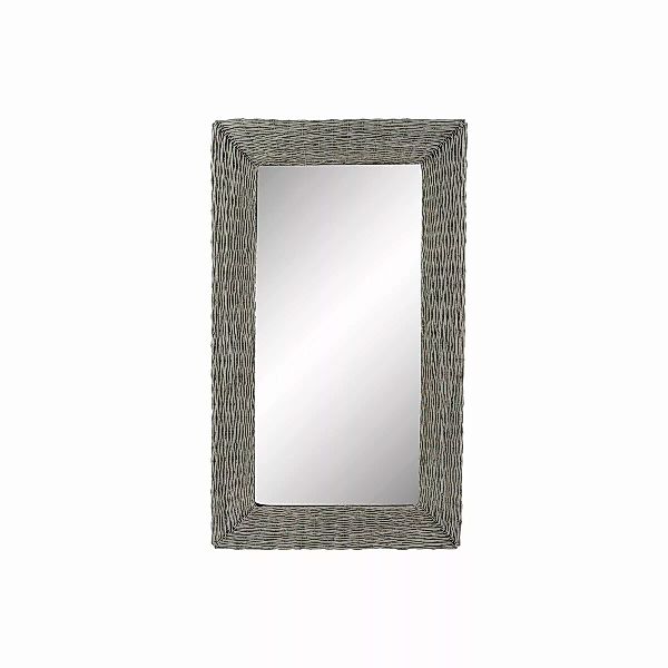 Wandspiegel Dkd Home Decor Spiegel Grau Korb Cottage (87 X 4 X 147 Cm) günstig online kaufen