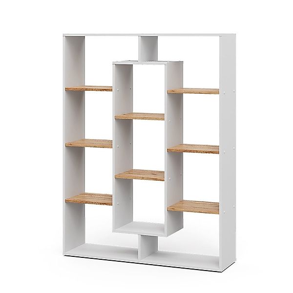 Vicco Raumteiler, Weiß/Goldkraft Eiche, 107.2 x günstig online kaufen
