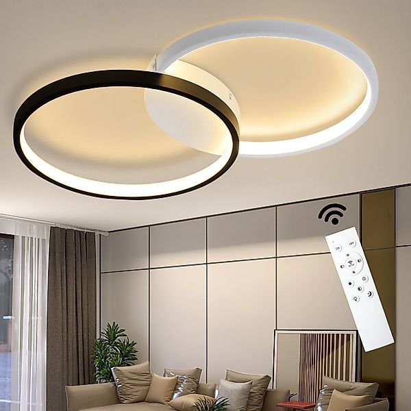 ZMH LED Deckenleuchte Wohnzimmer Dimmbar Modern günstig online kaufen