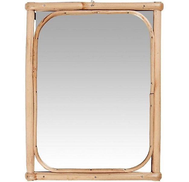 Ib Laursen Spiegel Ib Laursen Wandspiegel mit Bambuskante (26,5x20,5cm) günstig online kaufen