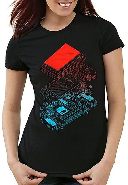 style3 T-Shirt Switch Exploded pro gamer konsole joy-con günstig online kaufen