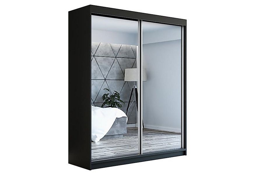 A&J MöbelLand GmbH Schiebetürenschrank HARMONIO, 2-türig Schrank mit Spiege günstig online kaufen