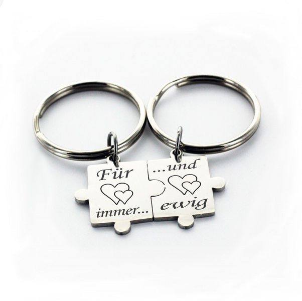 Lieblingsmensch Schlüsselanhänger Partner Set Puzzleteile - günstig online kaufen