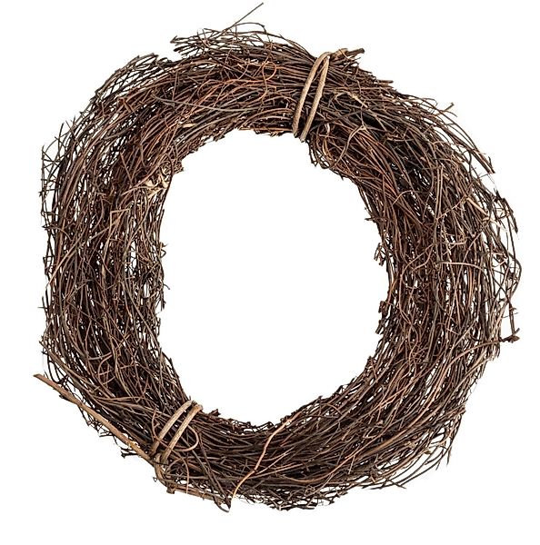 NaDeco Bastelnaturmaterial Clematis-Kranz in Natur, Durchmesser günstig online kaufen