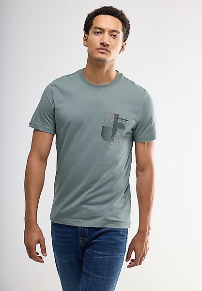 STREET ONE MEN T-Shirt, mit Rundhalsausschnitt günstig online kaufen